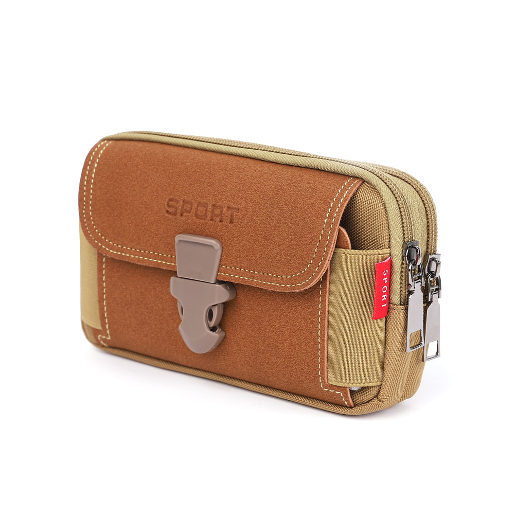 🔥Bolso casual para hombre, ideal para actividades al aire libre y deportes, o bolso para teléfono móvil.
