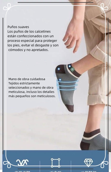 🧦【Cumpără 10, primești 10 gratis】Șosete sport pentru bărbați, care absorb transpirația și sunt anti-mirosuri🧦