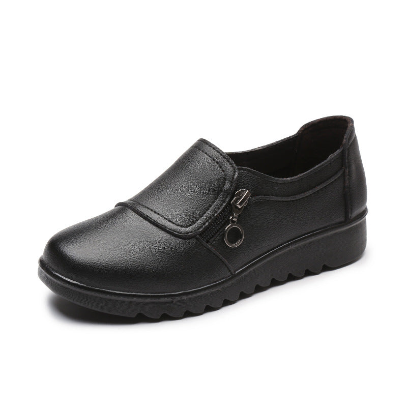 ✨【35-41】 Pohodlné kožené topánky, mäkká podrážka, protišmyková, odolná voči opotrebovaniu, zaručená kvalita 3750069