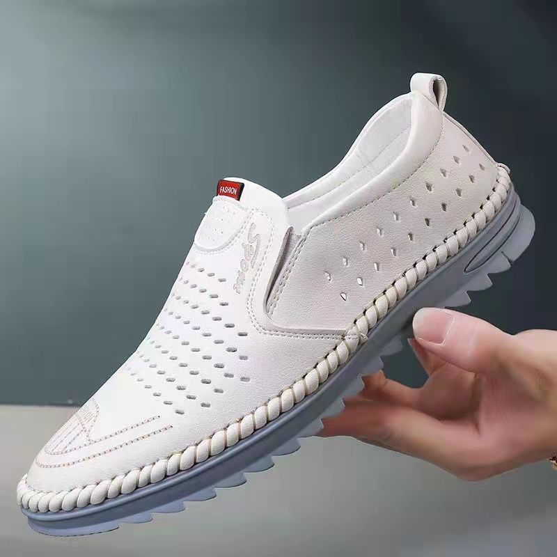💙✨【39-44】 Pánske butikové neformálne outdoorové topánky, ručne vyrobená pravá koža, módne a priedušné, ležérne a ľahké