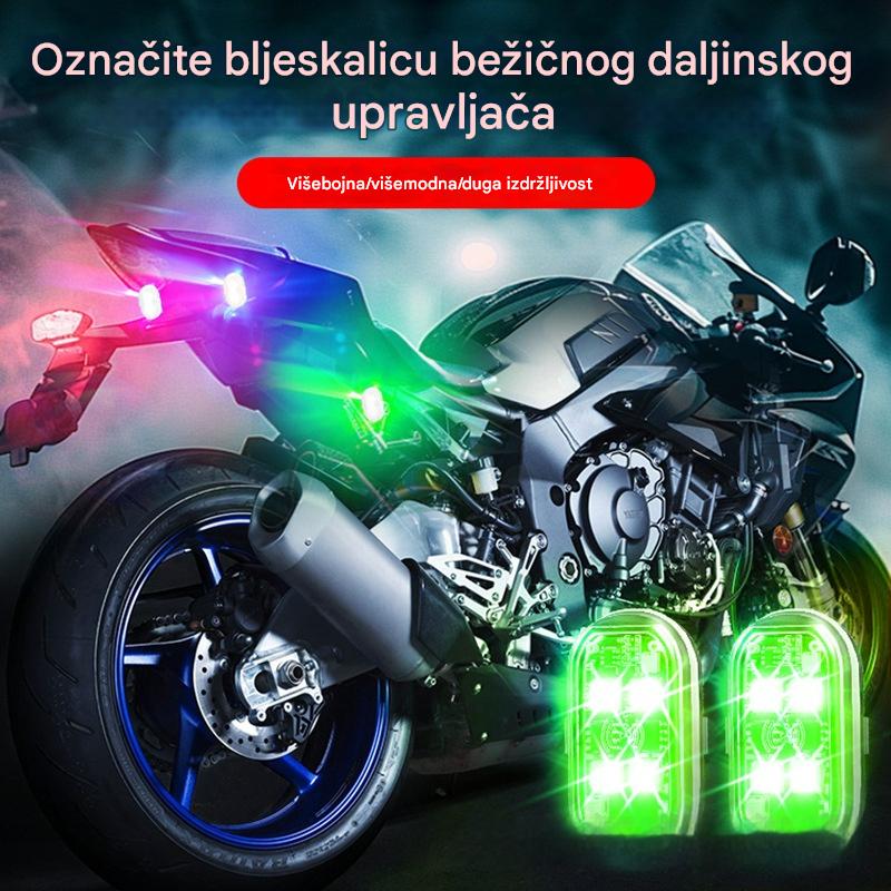 🛵LED ukrasna svjetla za automobile, ambijentalna rasvjeta, stroboskopska svjetla za upozorenje