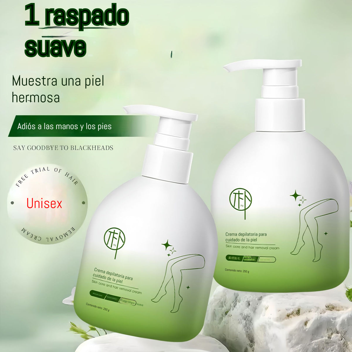 ✨Kit de depilación suave y respetuoso con la piel | Oferta por tiempo limitado🎁