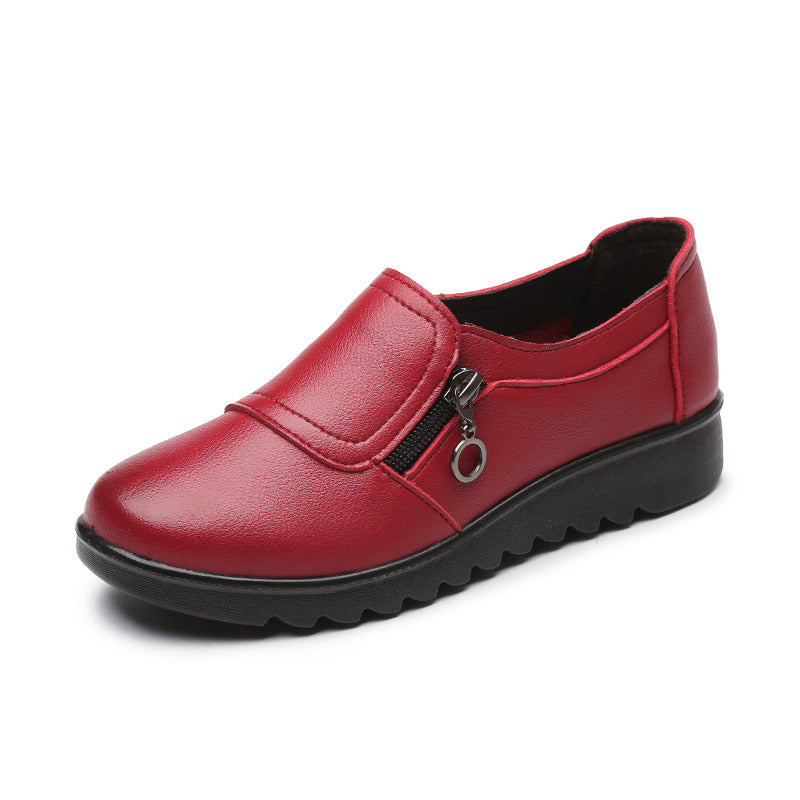 ✨【35-41】 Pohodlné kožené topánky, mäkká podrážka, protišmyková, odolná voči opotrebovaniu, zaručená kvalita 3750069