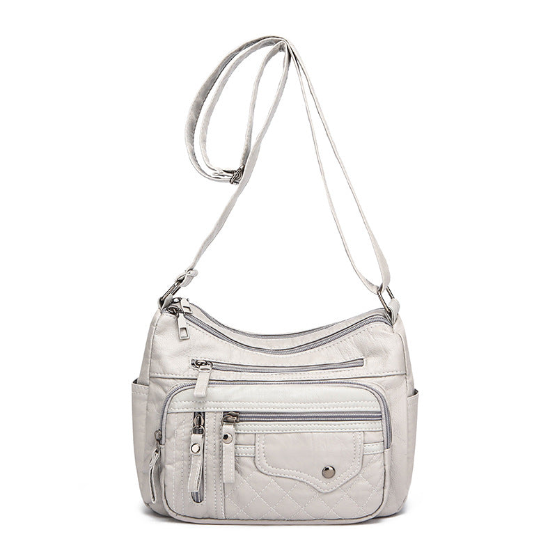 💥👜【Ofertă limitată în timp】👜2025 Geantă de umăr/crossbody din piele moale, capacitate mare, nouă