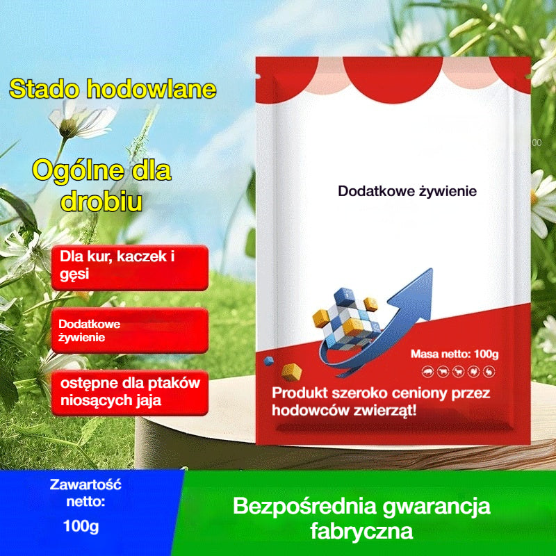 🐔【Kup 1, otrzymaj 1 gratis】🐓 Weterynaryjny suplement mikroelementów zapobiegający dziobaniu u drobiu