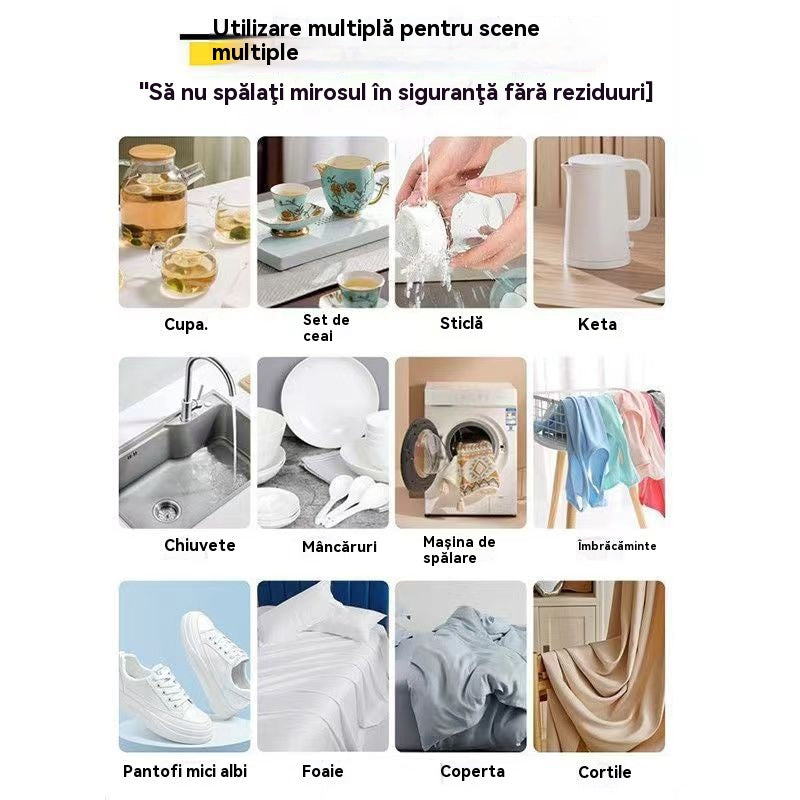🧼【6 cajas, 60 cápsulas】💥Compra 3 y llévate 3 gratis 💥Quitamanchas multiusos con oxígeno