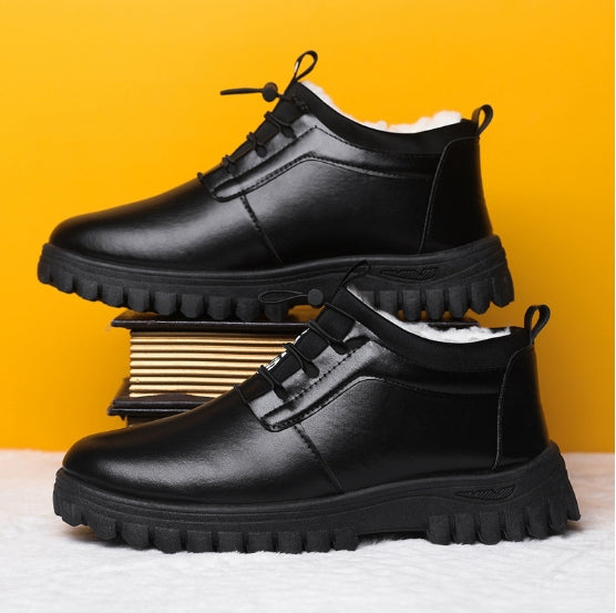 🙋♂️👞 Pantofi din piele business casual din catifea pentru bărbați, iarna 2024, 3775916