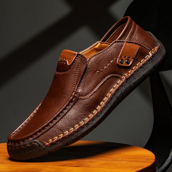 50% de descuento【38-48】Mocasines de cuero hechos a mano