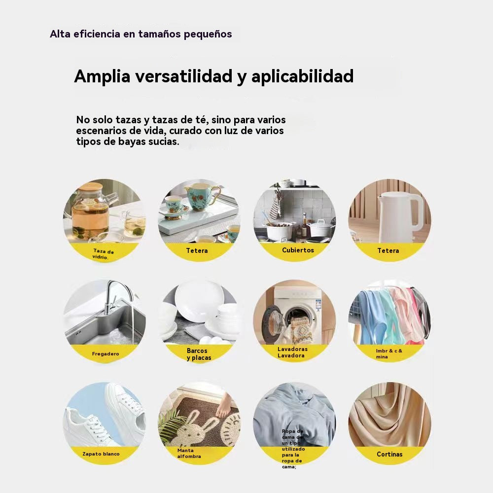 🎁【3 cajas】Pastillas efervescentes de descontaminación de cubo mágico multifunción, pastillas efervescentes para desengrasar ropa, pastillas efervescentes desincrustantes con oxígeno activo
