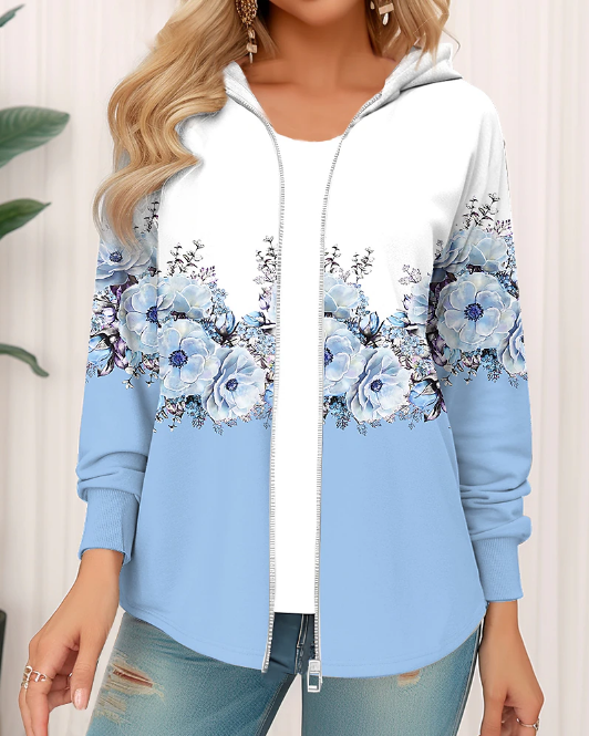 ⌛Popust kmalu poteče! 【Velikosti S-3XL】 Ženska jesenska jopa s potiskom