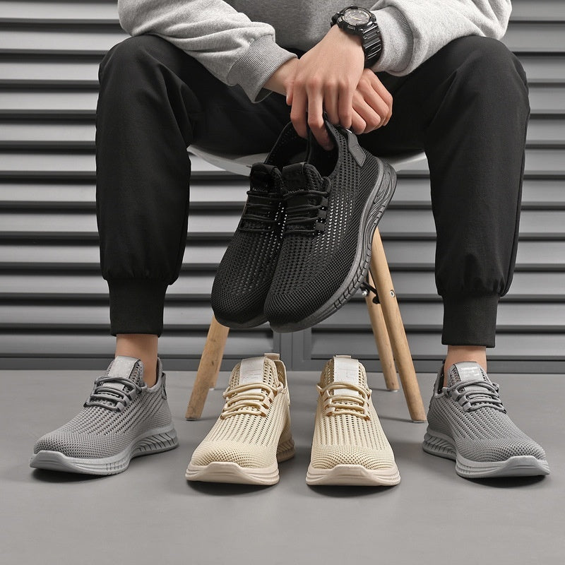 👍👍【ZĽAVA 30%】👟【39-44】Pánska pohodlná, priedušná, sieťovaná, protišmyková, módna ležérna obuv