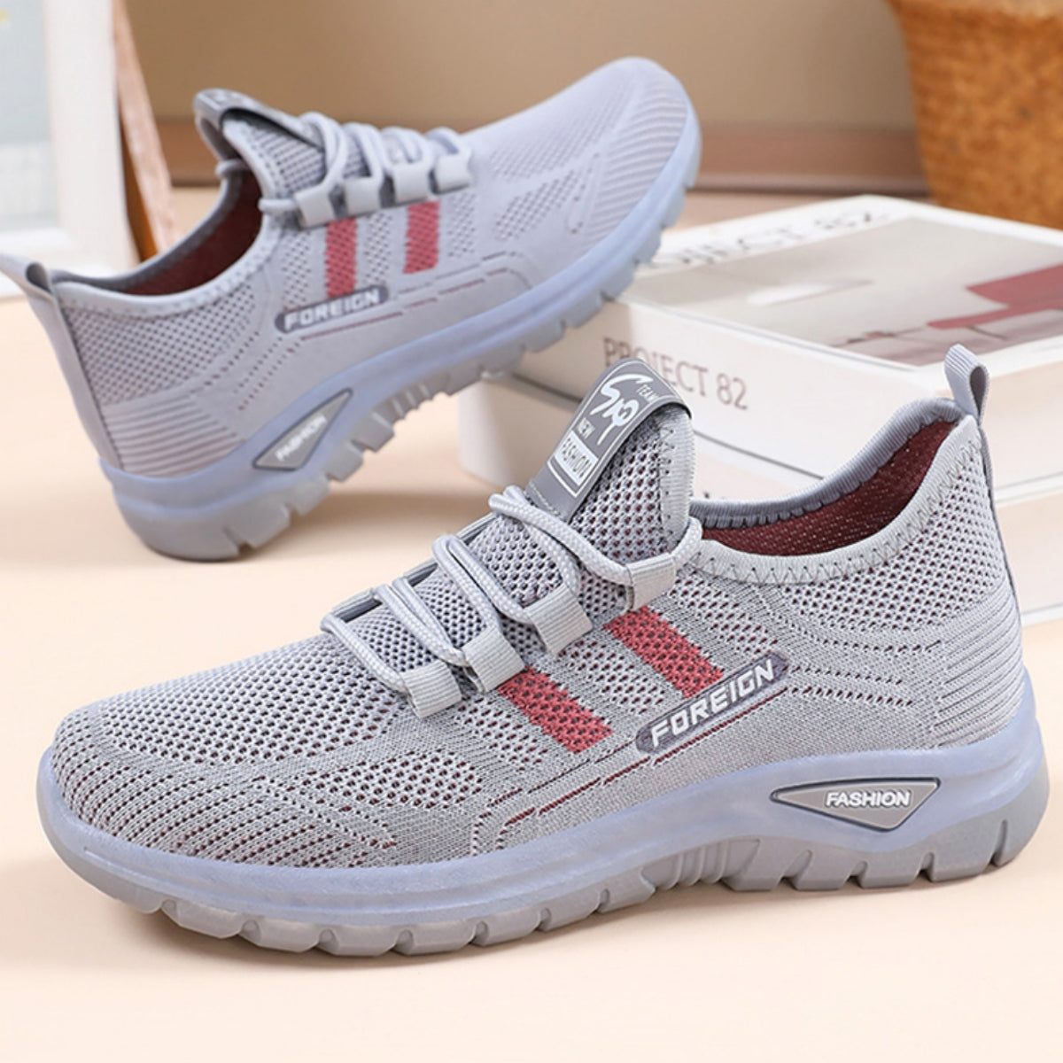 👟【36-41】2025 nové letné priedušné outdoorové topánky zo sieťoviny - tlmenie nárazov a odrazu - priedušné a pohodlné
