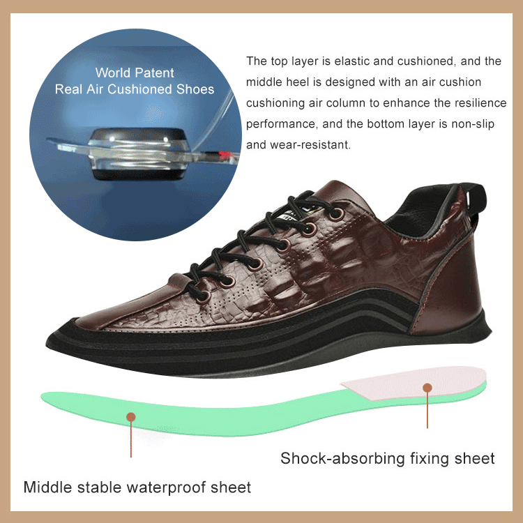 🔥🔥👟👟【38-48】 Luxusné pánske trendy topánky s hrubou podrážkou 3719749