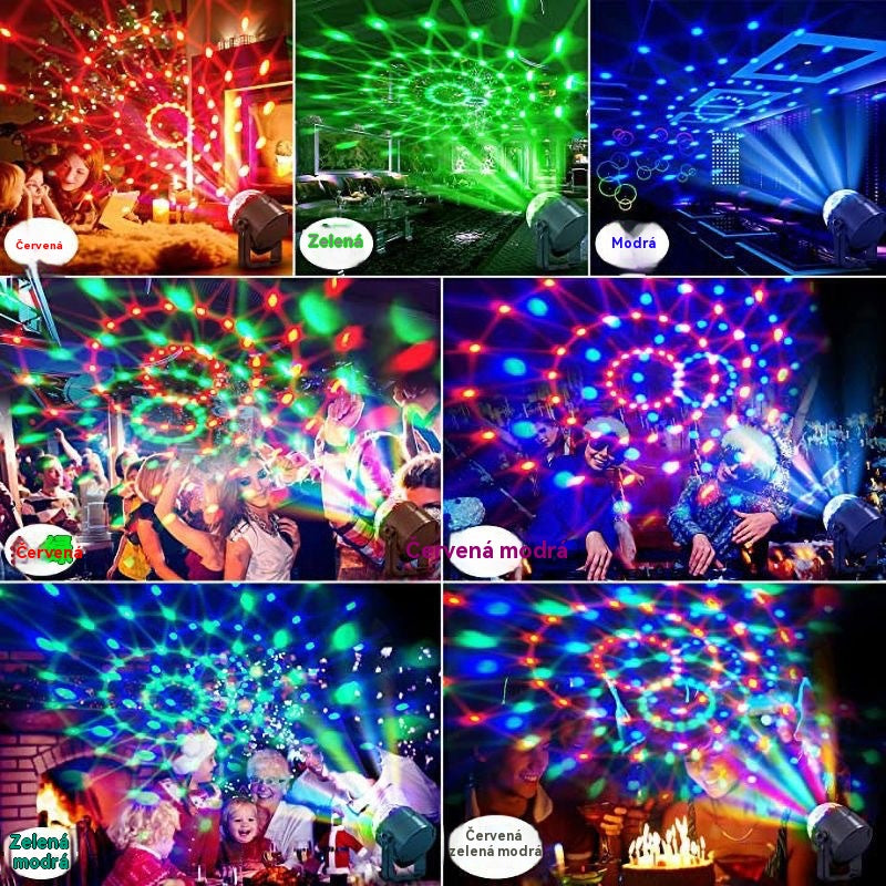 🎄 SVÁTEČNÍ NABÍDKA! 50% SLEVA 🔥2025 Nový model Barevná otočná magická disko koule