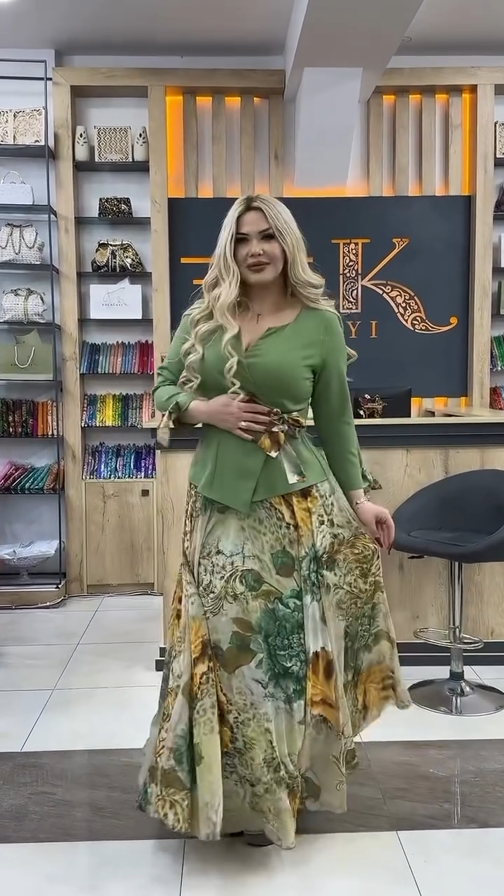 💥【S-5XL】Novi dolazak iz 2026. -👗😍 Ljetna elegantna i moderna haljina za rotiranje - 50% popusta