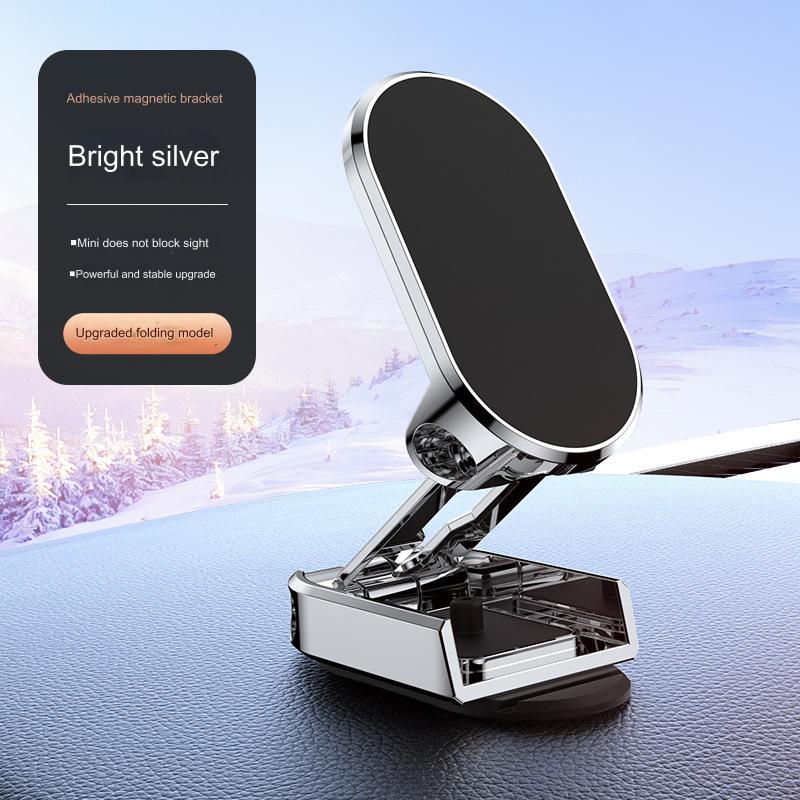 🚗🔥【Kúp 1 a získaj 1 zadarmo】360° otočný skladací magnetický držiak na telefón do auta