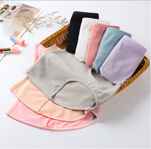 🔥【Set de 8 piese】🔥Chiloți cu talie înaltă pentru femei, antibacterieni și care absorb umezeala 3688228