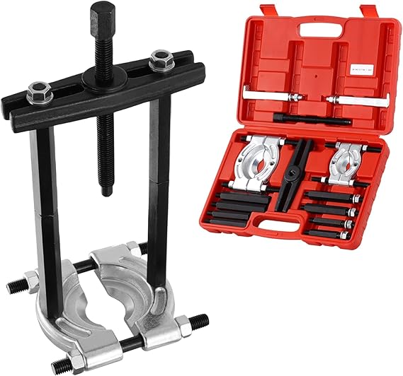 ⚡🛠️ Kit Extractor Separador de Rodamientos de 9 Piezas - Herramienta Profesional para Transmisiones y Engranajes ⚙️