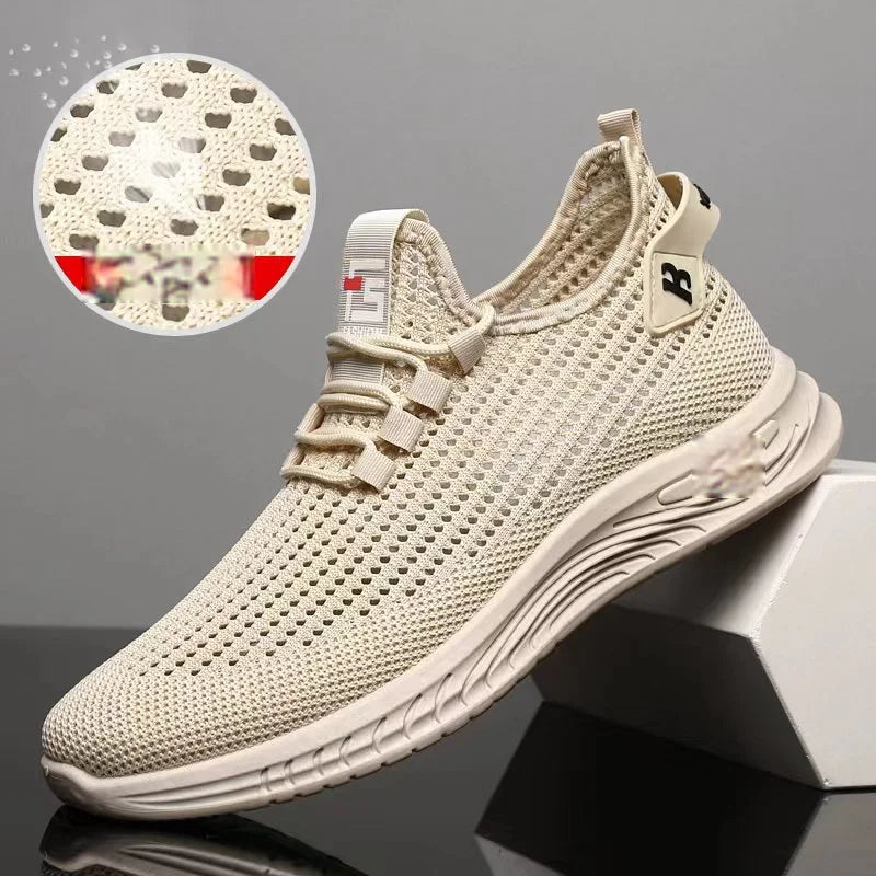 👍👍【ZĽAVA 30%】👟【39-44】Pánska pohodlná, priedušná, sieťovaná, protišmyková, módna ležérna obuv