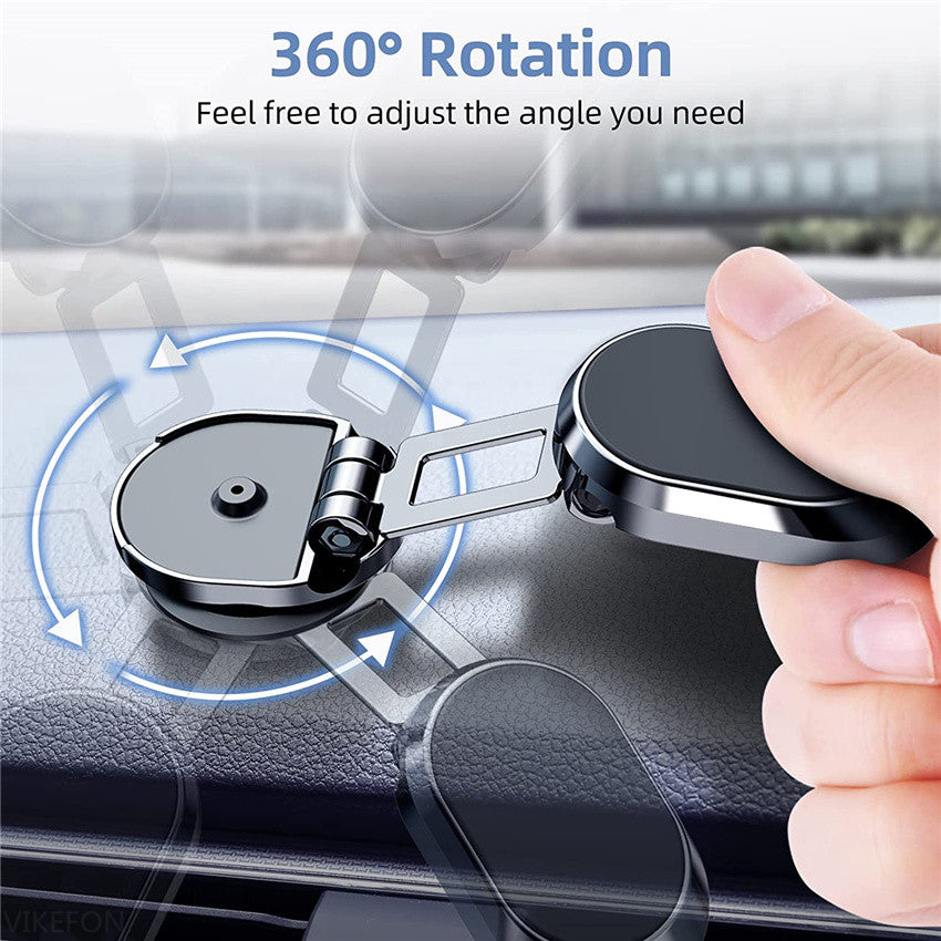 🔥🔥🚗Suport telefon mobil pliabil cu ventuză magnetică, rotativ la 360° 3740321