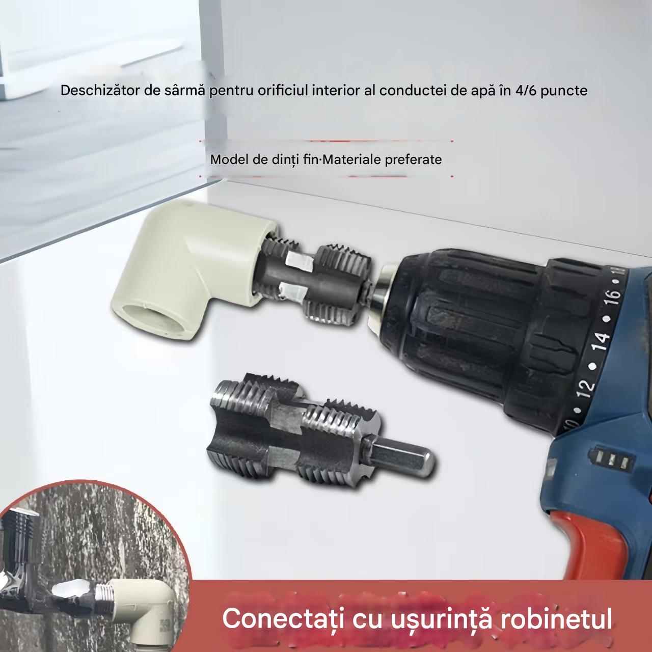 🛠️【Nástroje na otváranie vnútorného drôtu na vodovodné potrubie a súprava nástrojov na otváranie vonkajšieho drôtu】 4-bodové 6-bodové vodné potrubie PPR plastové PVC 3861464