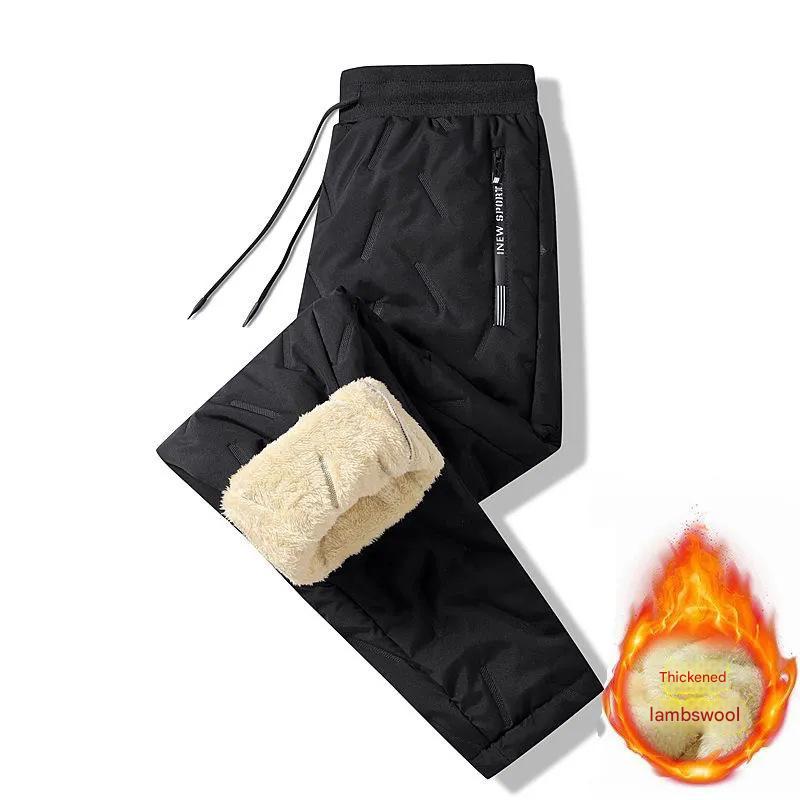 👖🔥【Kúpte 1 a získajte 1 zadarmo】【L-5XL】 Zimné pánske zimné jahňacie vlny na rok 2024 zahustené ležérne teplé tepláky 3862912