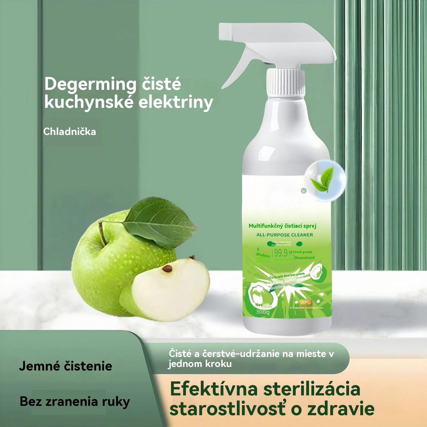 🔥 Akcia 2025 50% ZĽAVA🔥Univerzálny čistiaci sprej, bez oplachovania
