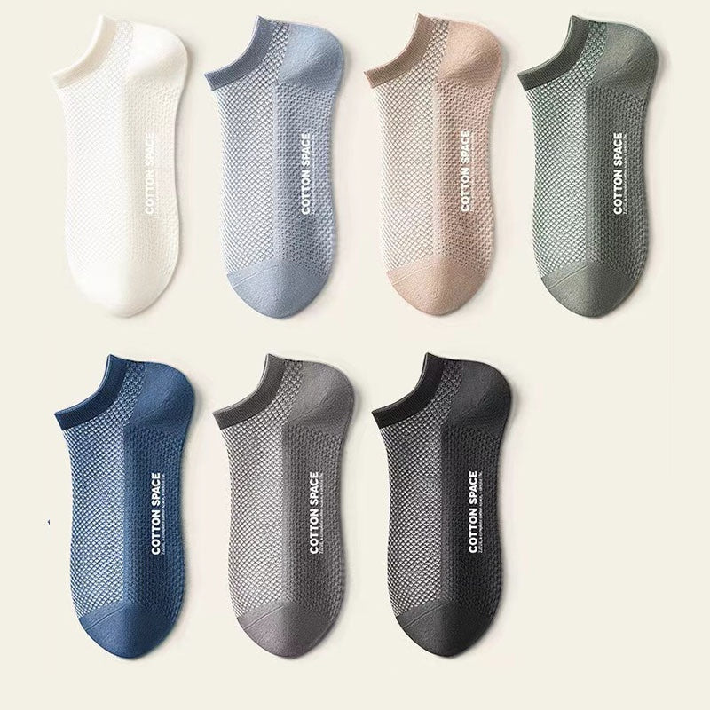 10 parów za 109 zł 🧦🧦 Męskie krótkie skarpety oraz skarpety łódkowe, cienkie letnie, odporne na zapachy i chłonne