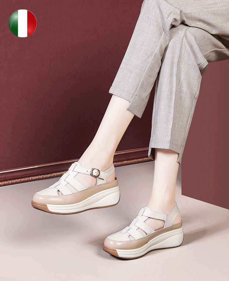 🎁✨【35-40】Sandale casual de vară pentru femei, stil nou 2025, talpă moale antiderapantă, vârf rotund care nu strânge picioarele, confortabile și respirabile