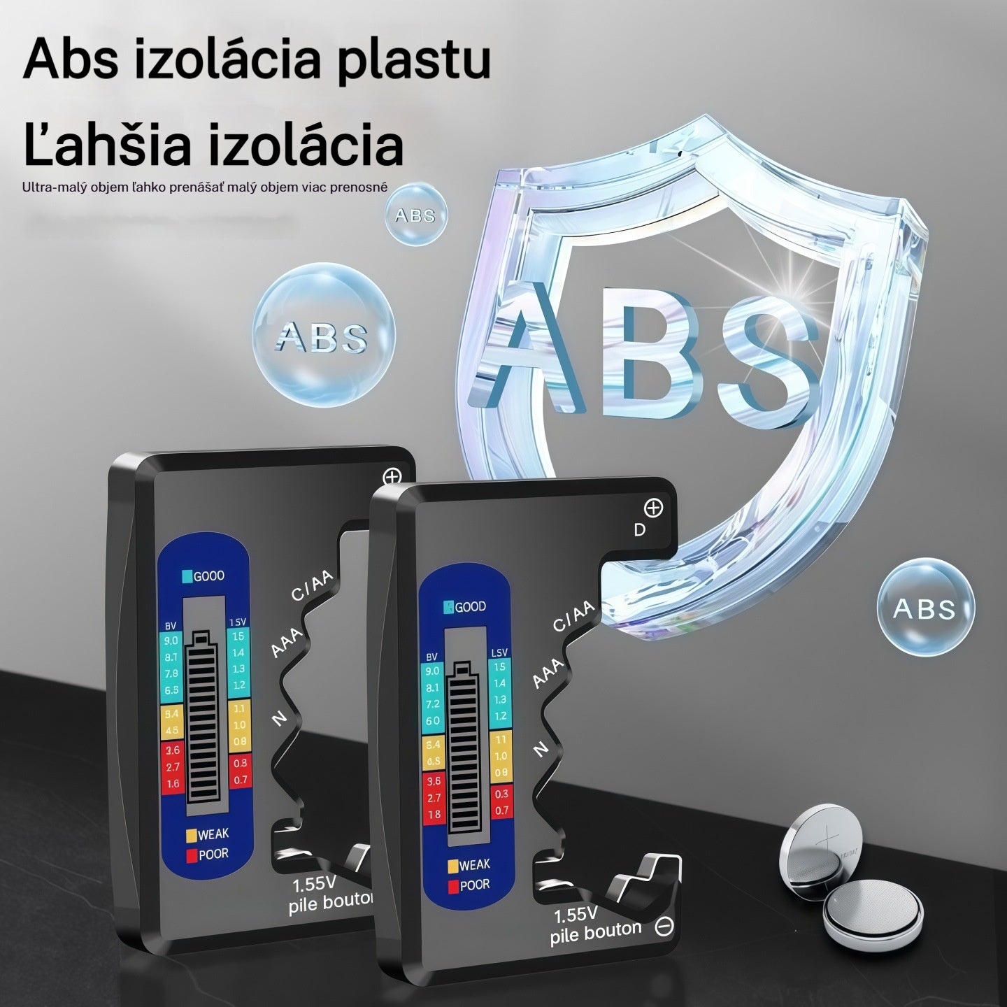 ⚡Testery batérií vám uľahčia život