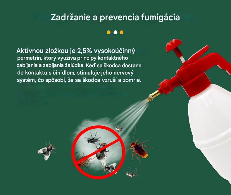 💥👍🔥【Kúpte jeden a druhý dostanete zadarmo】Biologický insekticíd, hubič múch, hubič švábov, hubič komárov, veľkoplošný postrekovač