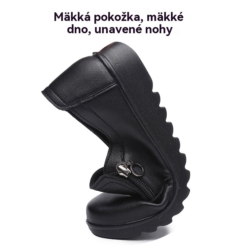 【50% zľava】✨👞Ultra pohodlné topánky z hovädzej kože s mäkkou, protišmykovou a oderuvzdornou podrážkou