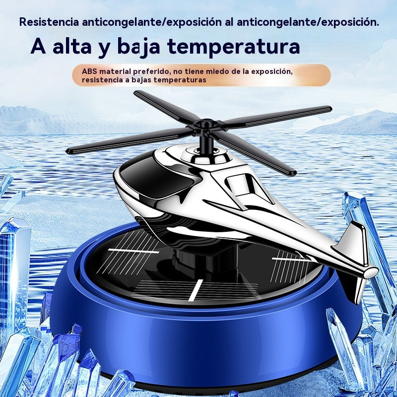 🔥🔥Ornamente solare în formă de avion montate pe mașină, aromaterapie solară inovatoare, se pot roti la soare, parfum de lungă durată