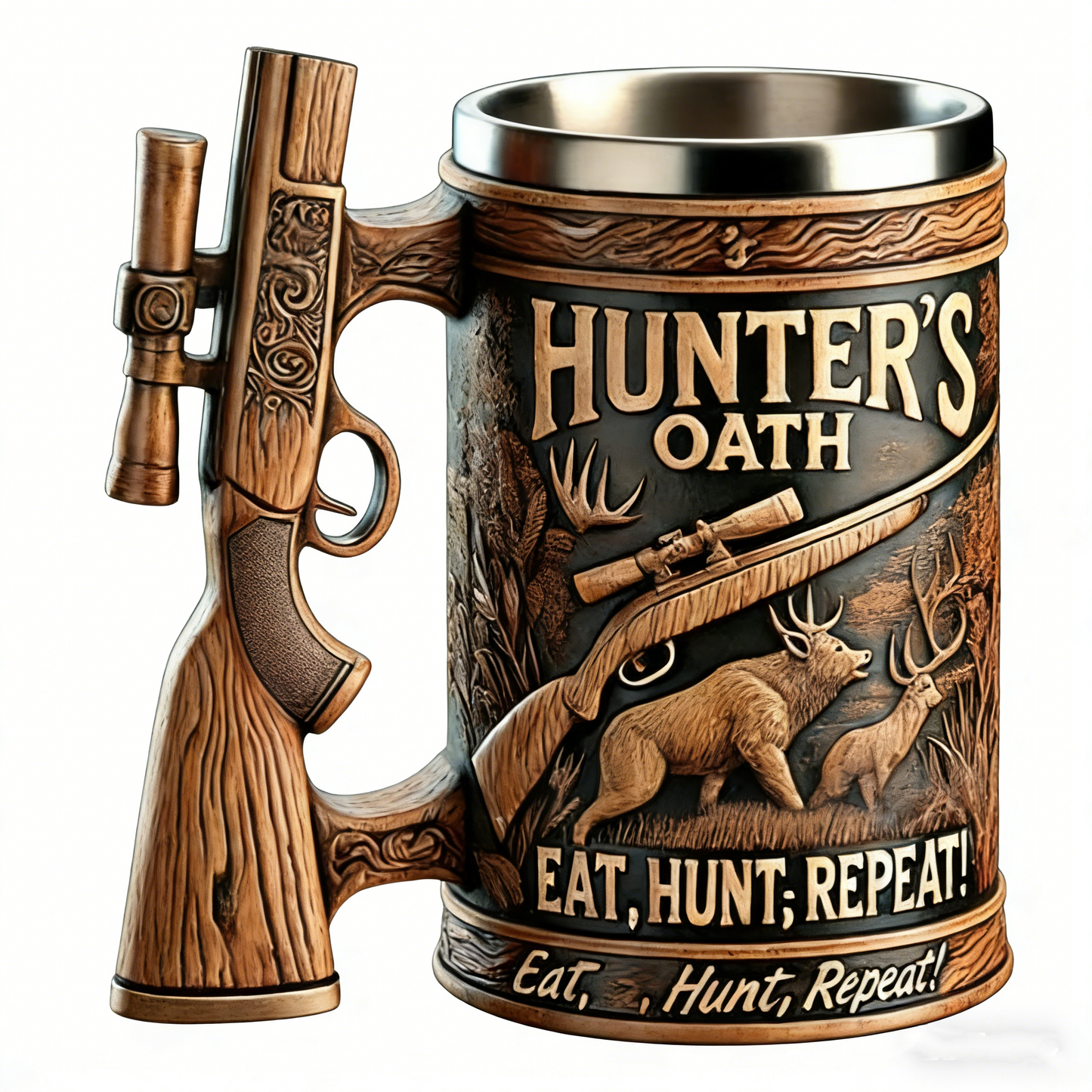 🔫☕【50% zľava!】Hrnček/šálka kávy špecifický pre lovcov