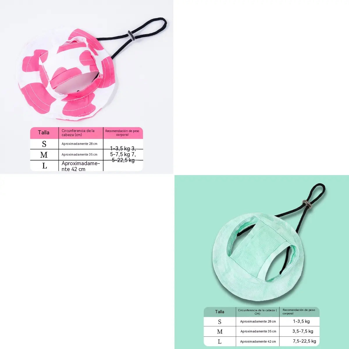 【Compra uno y llévate otro gratis】🐾 Sombrero de pescador ajustable para mascotas (con orificios para las orejas): Lindo y protector solar.