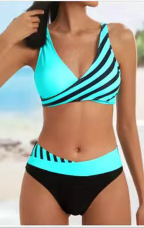 👙【Cumpără 1, primești 1 gratuit】👙Set de costume de baie cu imprimeu pentru femei, nou, 2025