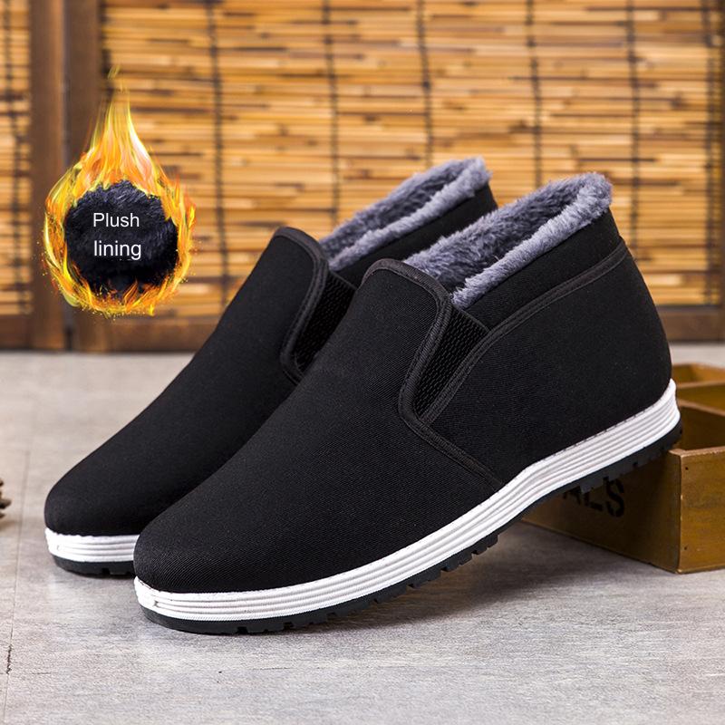 🔥【38-45】👟2024 jesenné a zimné stredné a staršie hrubšie a zamatovo teplé snehule