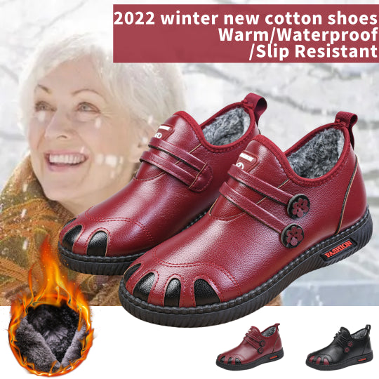 【36-41】2024 zimní nové bavlněné boty, fleece teplé, nepromokavé a protiskluzové 3769935