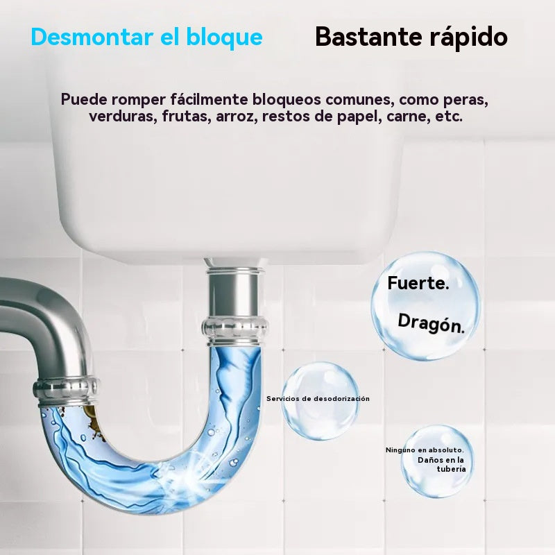 🌊💦【Compra 1 y llévate 1 gratis】Agente de dragado de tuberías, agente de dragado de alcantarillado