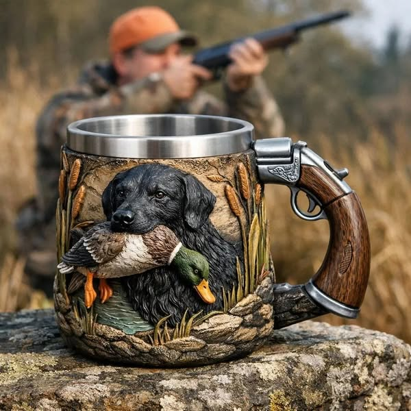 🔫☕【50% ZNIŻKI!】Kubek kawy idealny dla myśliwego