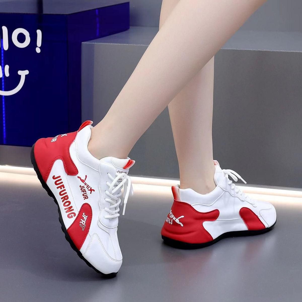👟Нови унисекс ежедневни и универсални кожени маратонки