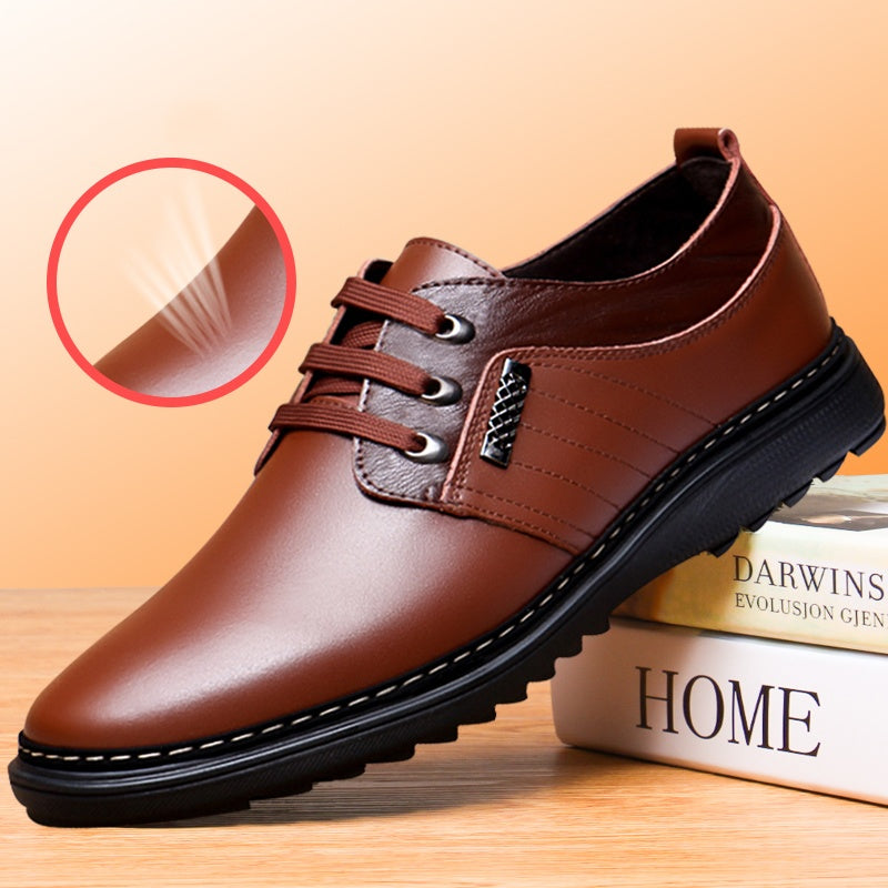 【39-44】 Pánska obuv na voľný čas z pravej kože 2024 3695507