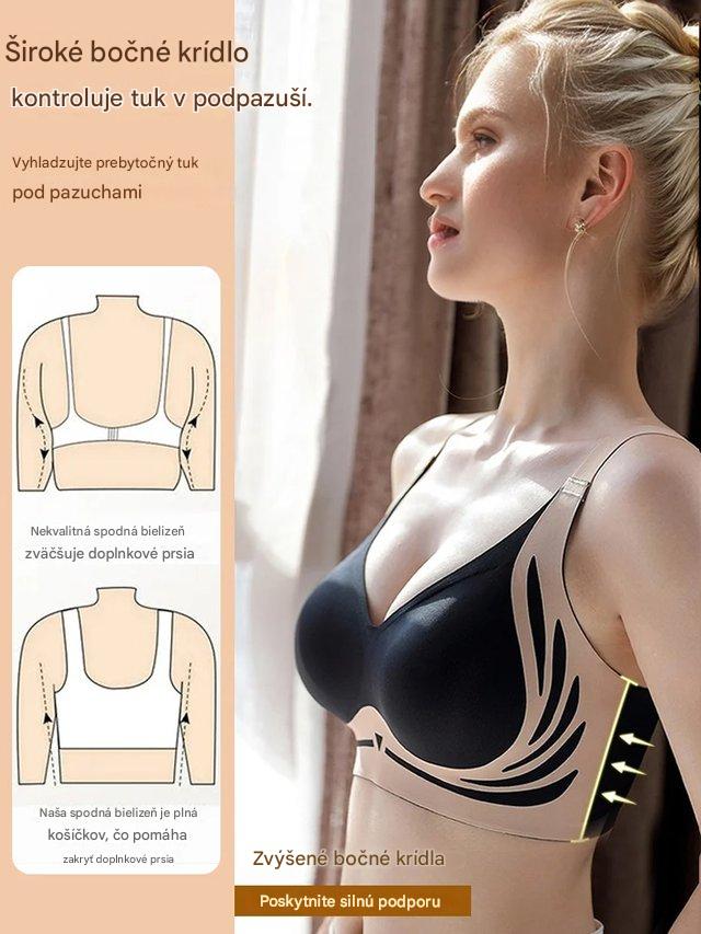 💕🎁【Pachet de 2】【40-85 KG】Sutien confortabil fără armătură pentru femei, subțire și moale, casual și respirabil