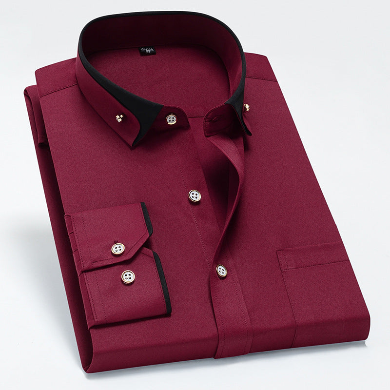 👔【S-4XL】 Ležérne, štýlové, pohodlné a priedušné pánske biznis košele