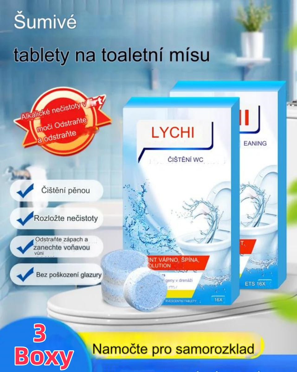 🌟【3 kusy】Výkonná pena na čistenie toaliet