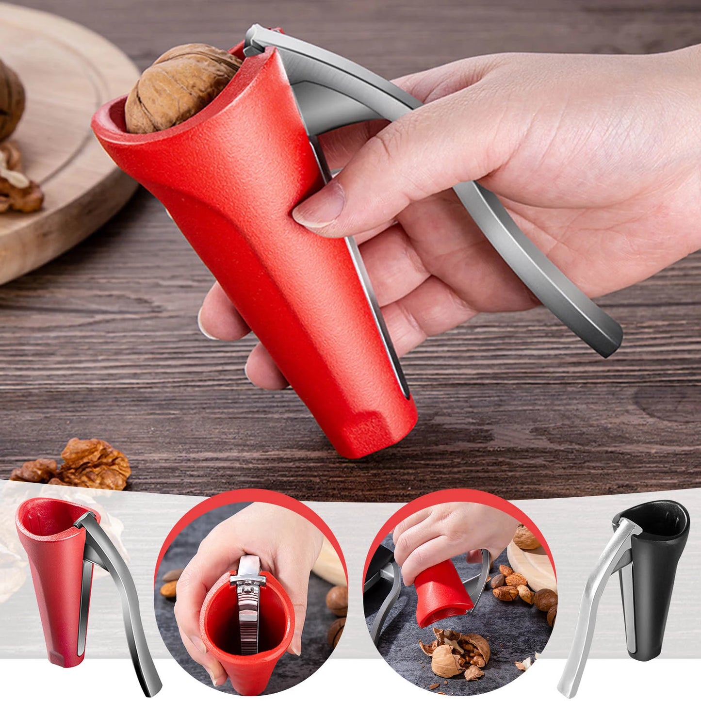 💥Pelador de nueces con embudo multifuncional