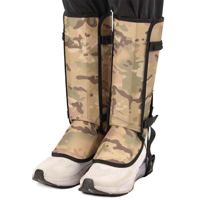 Equipamiento deportivo de protección impermeable, resistente a los arañazos y a las mordeduras de serpiente.