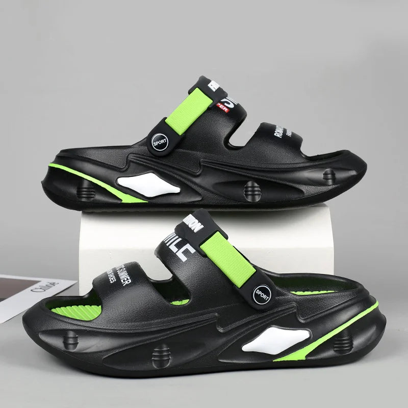 💥【36-45】2025 sandalias antideslizantes para hombre, pantuflas