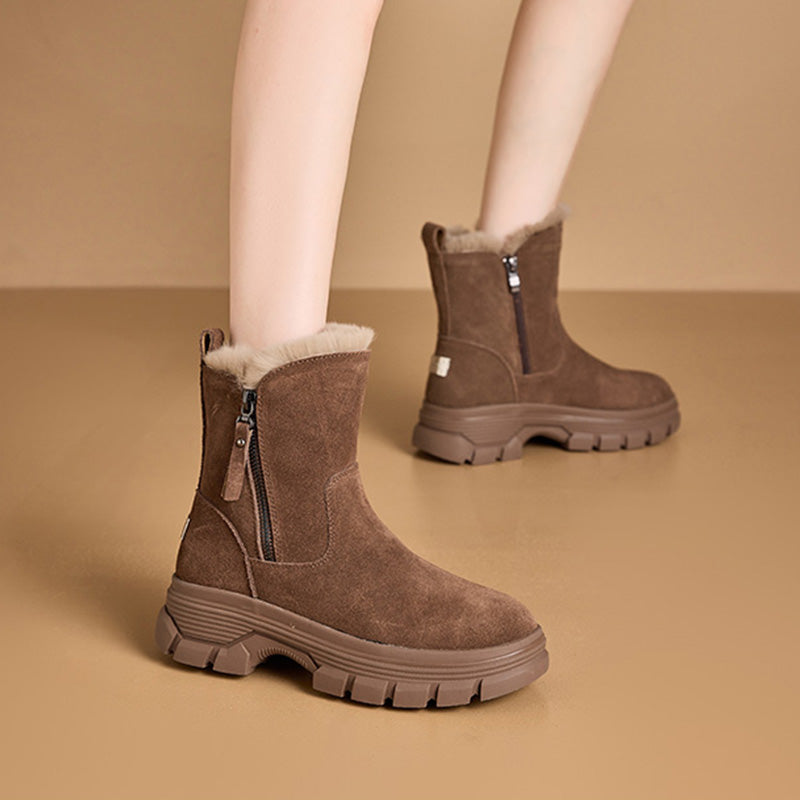 🎉❄️【35-40】🔥Ghiață Martin scurtă din lână pentru femei, la modă nouă, iarna 2024, 3842207