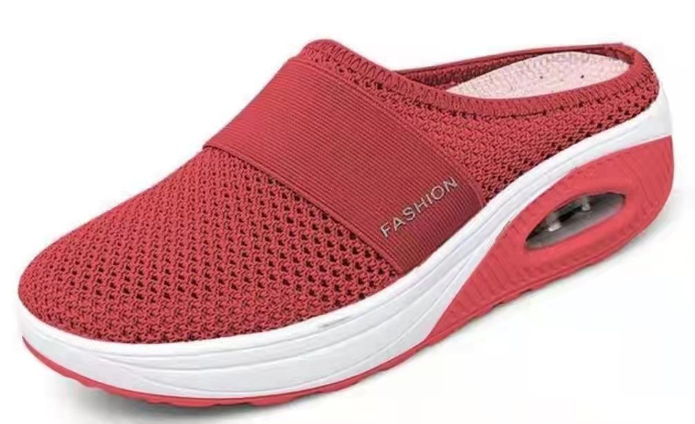 🔥【35-43】Sandalias de verano imprescindibles 2024 nuevas zapatillas de malla con cojín de aire para mujer 3703366